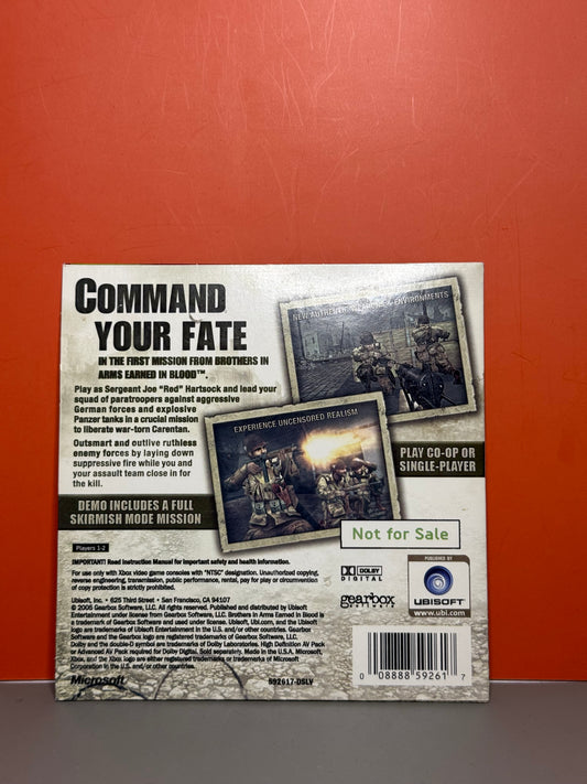 Brothers in Arms: Earned in Blood (Demo Disc)