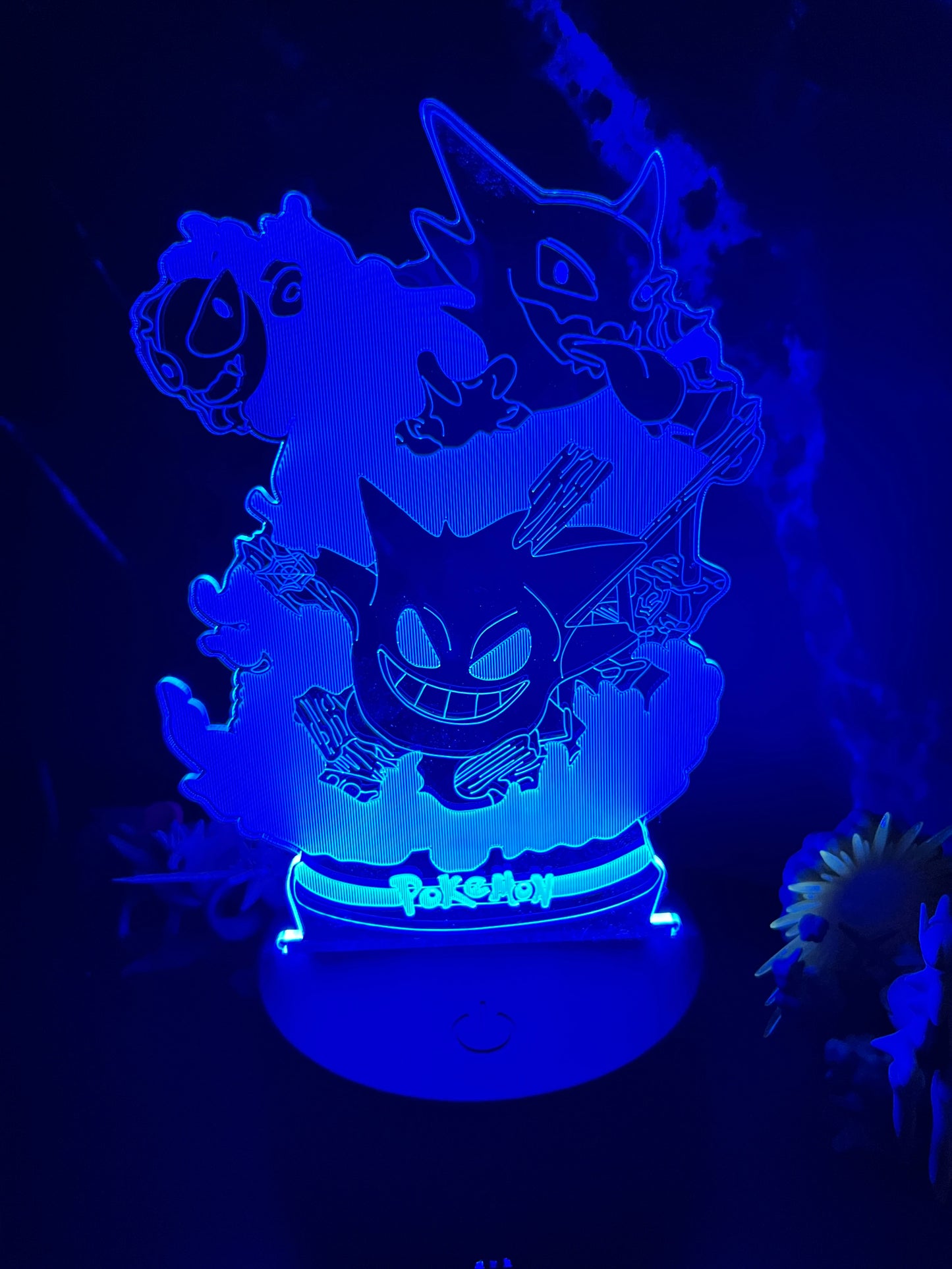 Gengar Evolution 3D Lamp Light