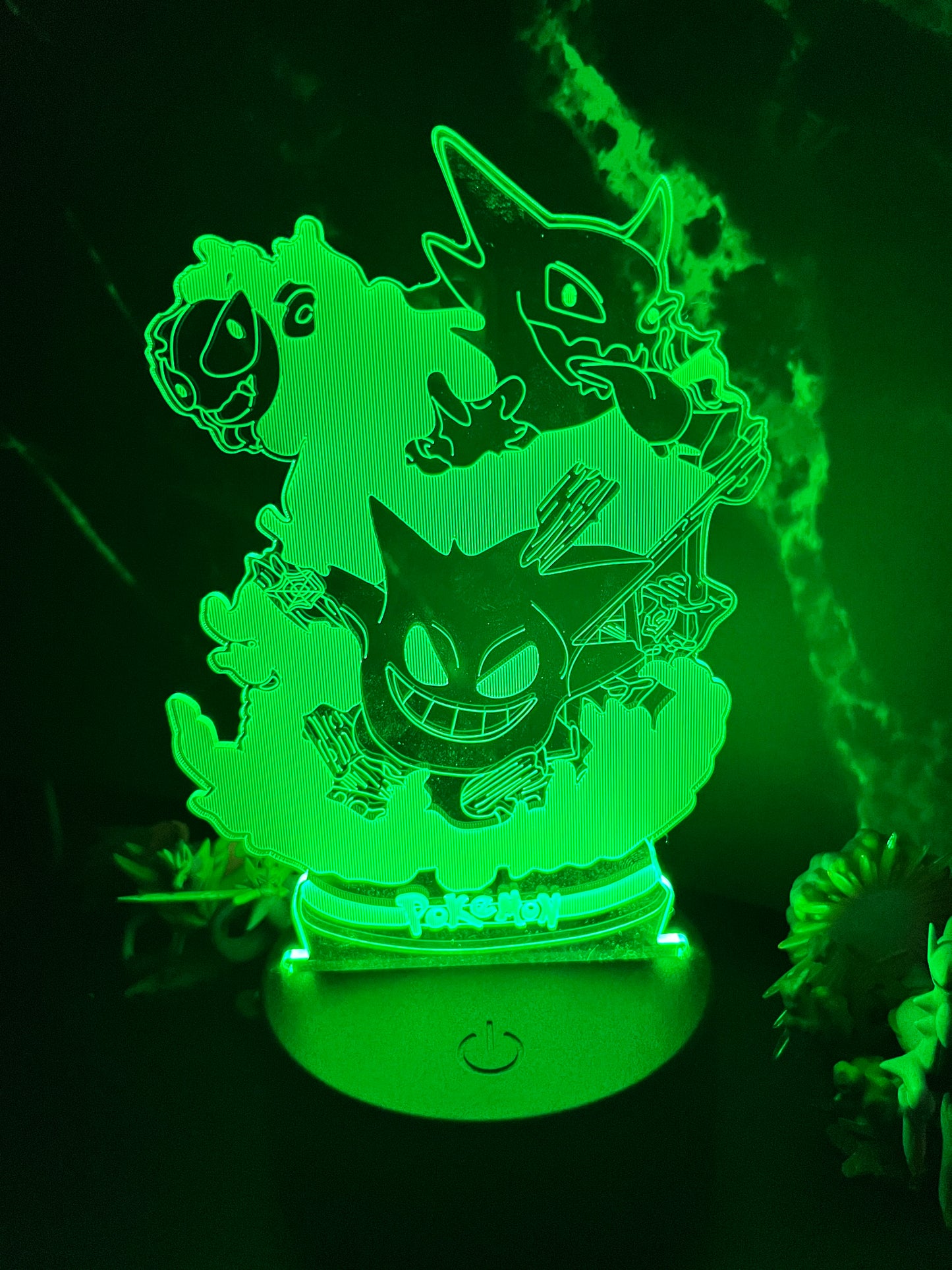 Gengar Evolution 3D Lamp Light