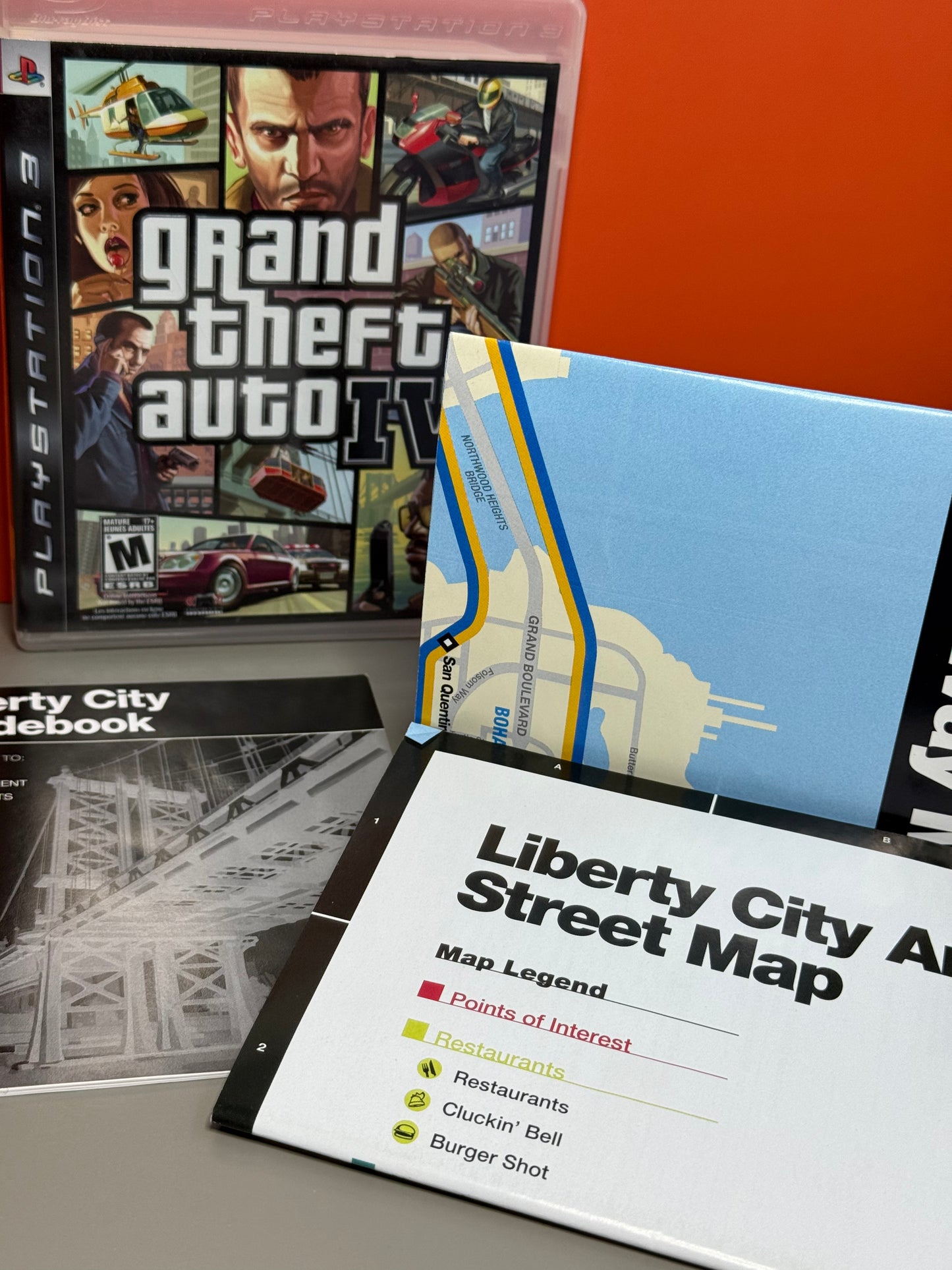Grand Theft Auto IV 4 (With Map)