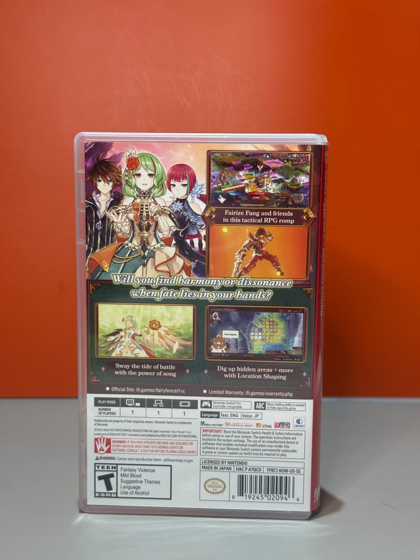 Fairy Fencer F: Refrain Chord