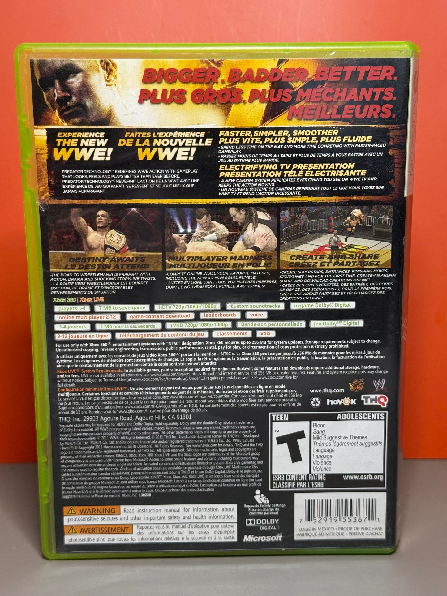WWE 12