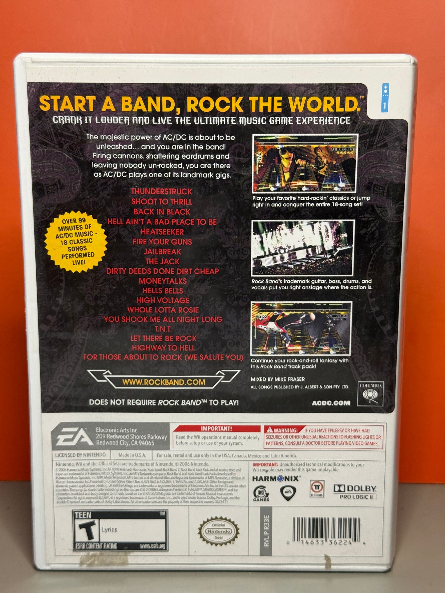 AC/DC Live: Rock Band Track Pack