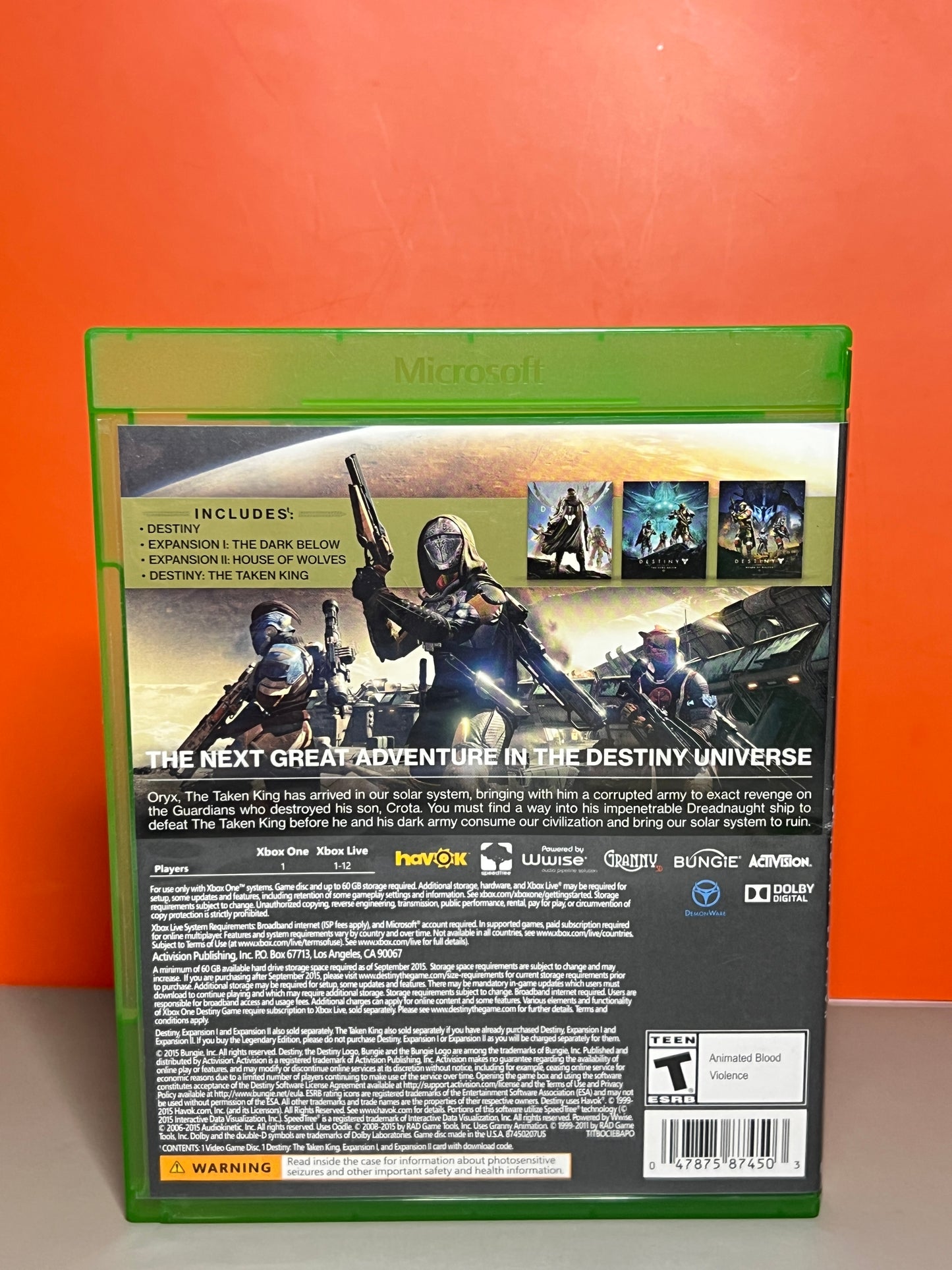 Destiny The Taken King Legendary Edition