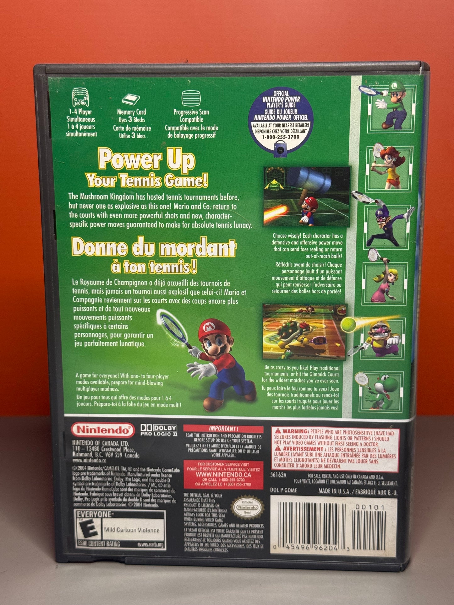 Mario Power Tennis