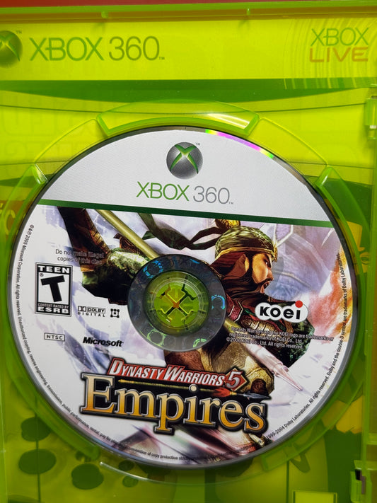 Dynasty Warriors 5 Empires (Disc & Manual Only)