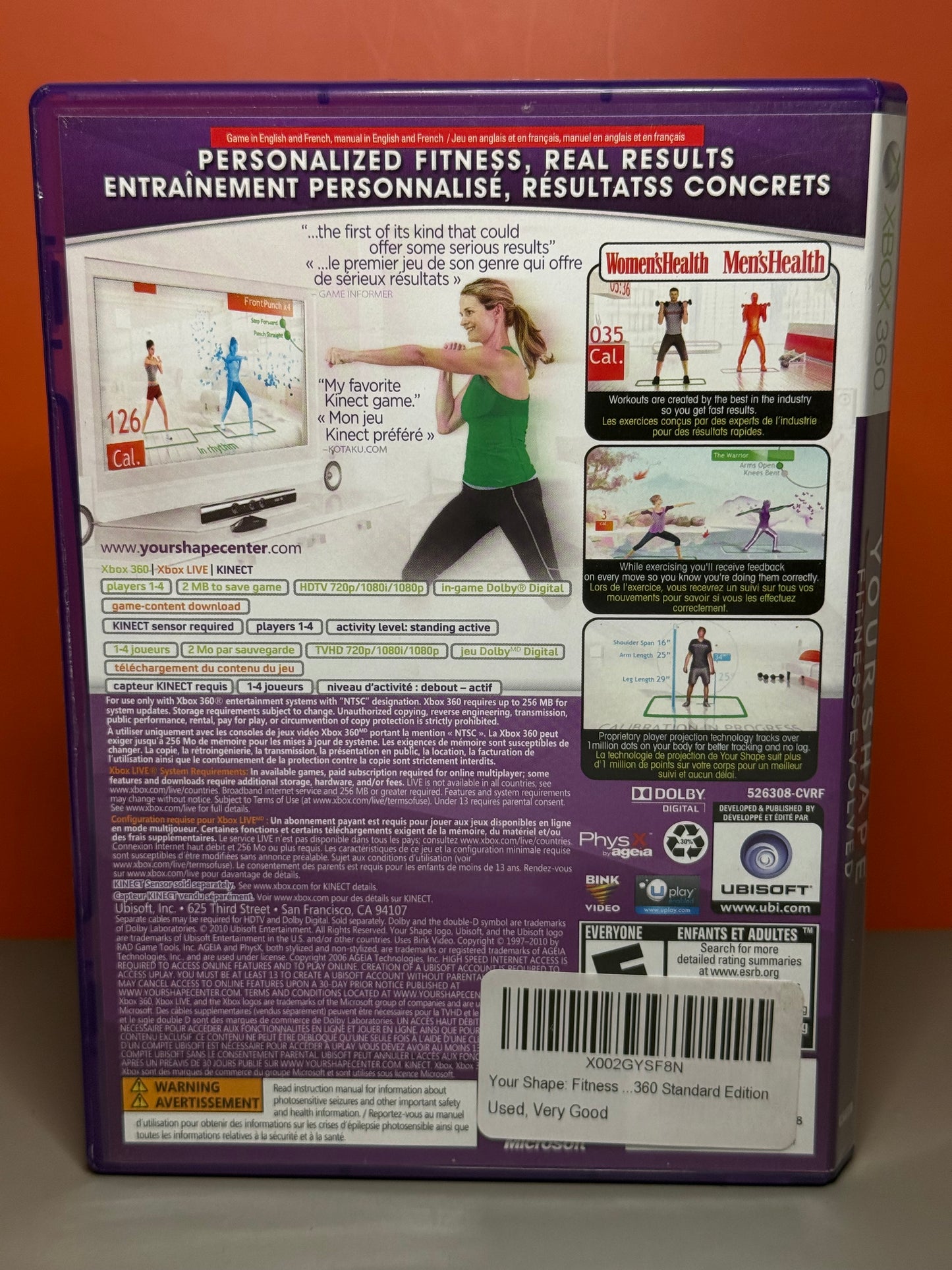 Your Shape: Fitness Evolved 2012