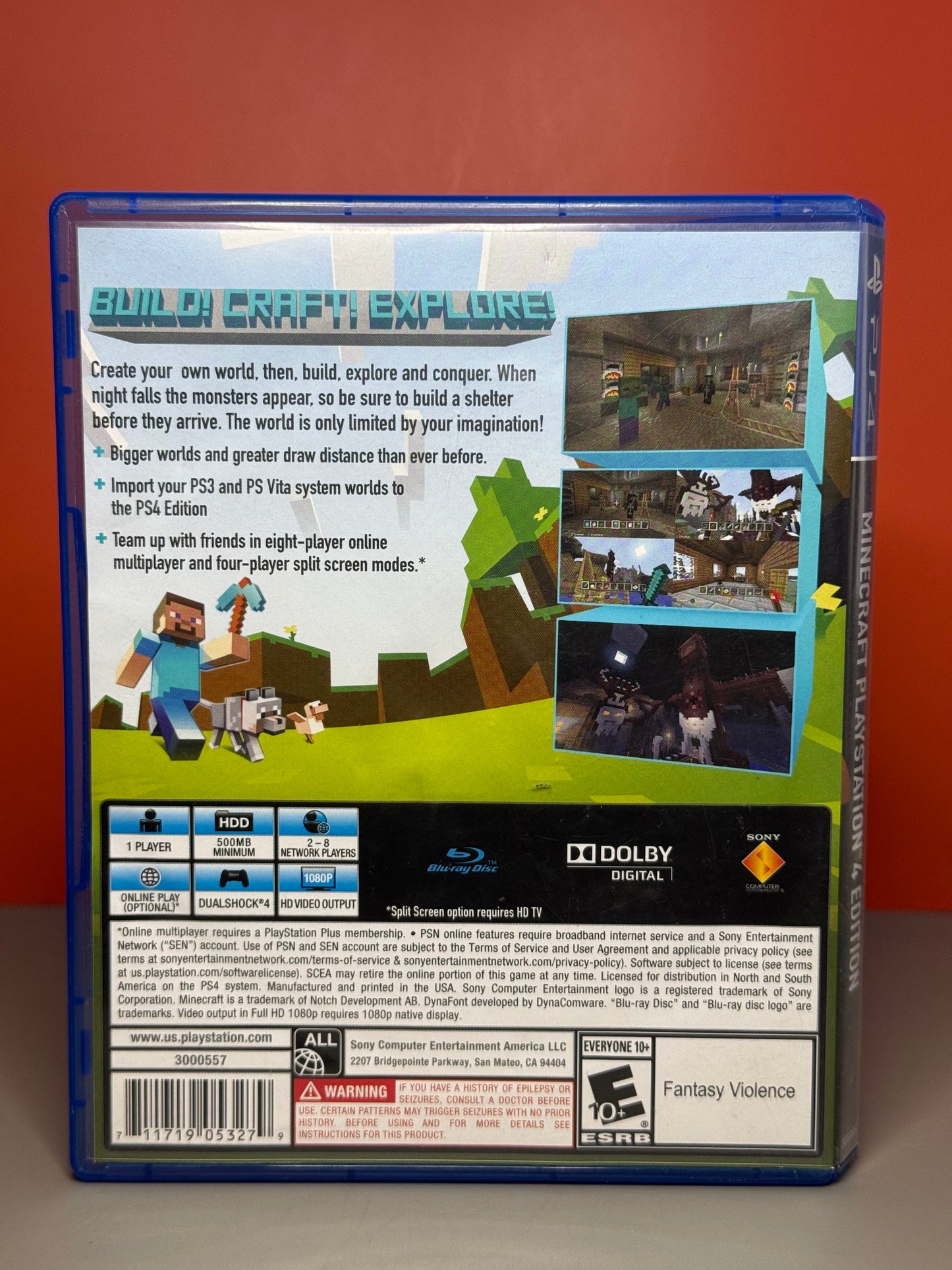 Minecraft PlayStation 4 Edition