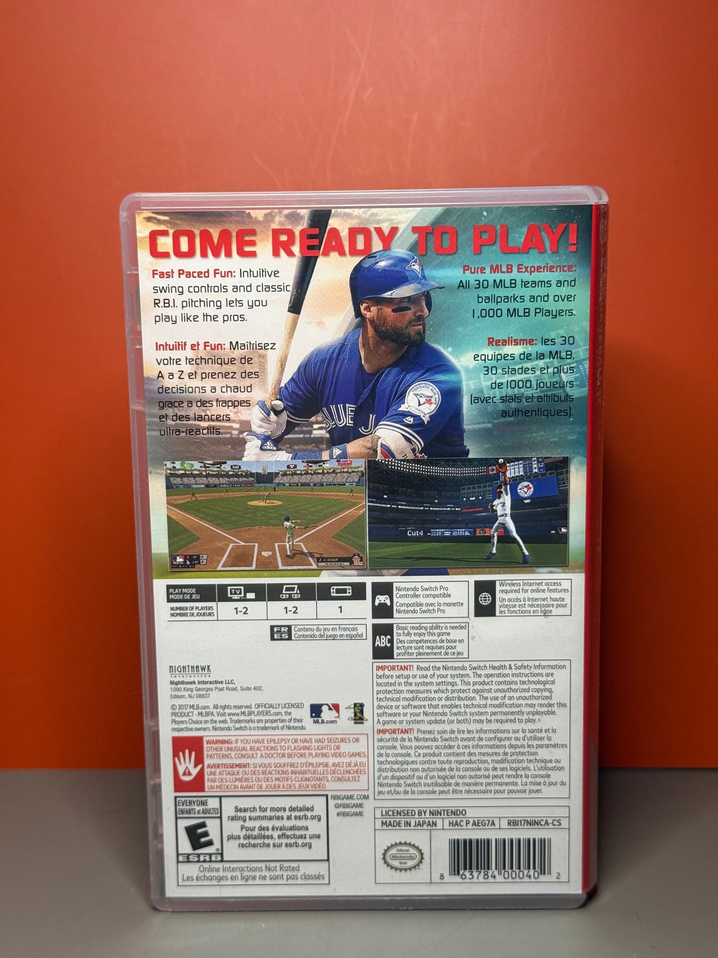 RBI Baseball 2017 (Kevin Pillar Cover)