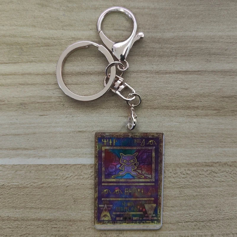 Pokemon Vintage Cards Keychain