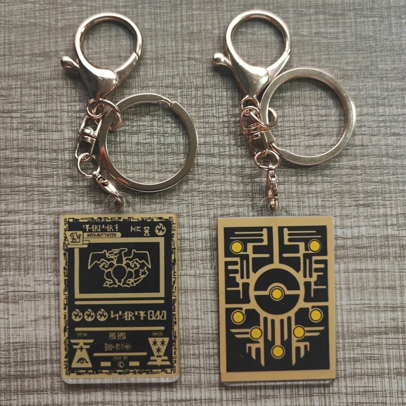 Pokemon Vintage Cards Keychain