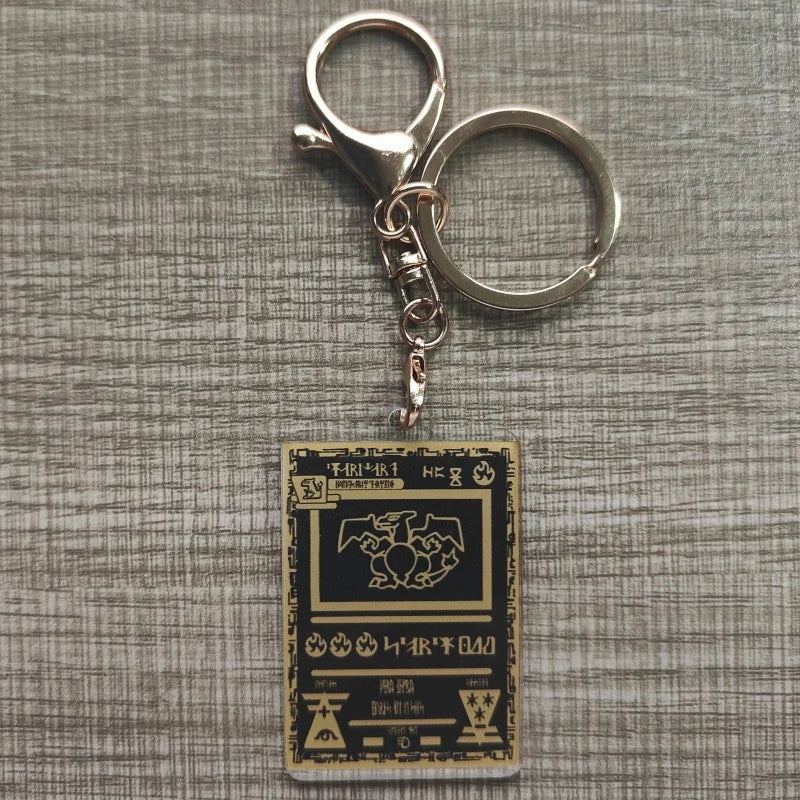 Pokemon Vintage Cards Keychain