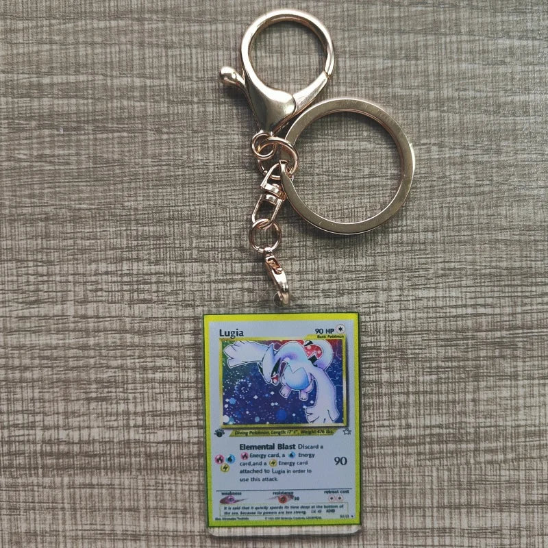 Pokemon Vintage Cards Keychain