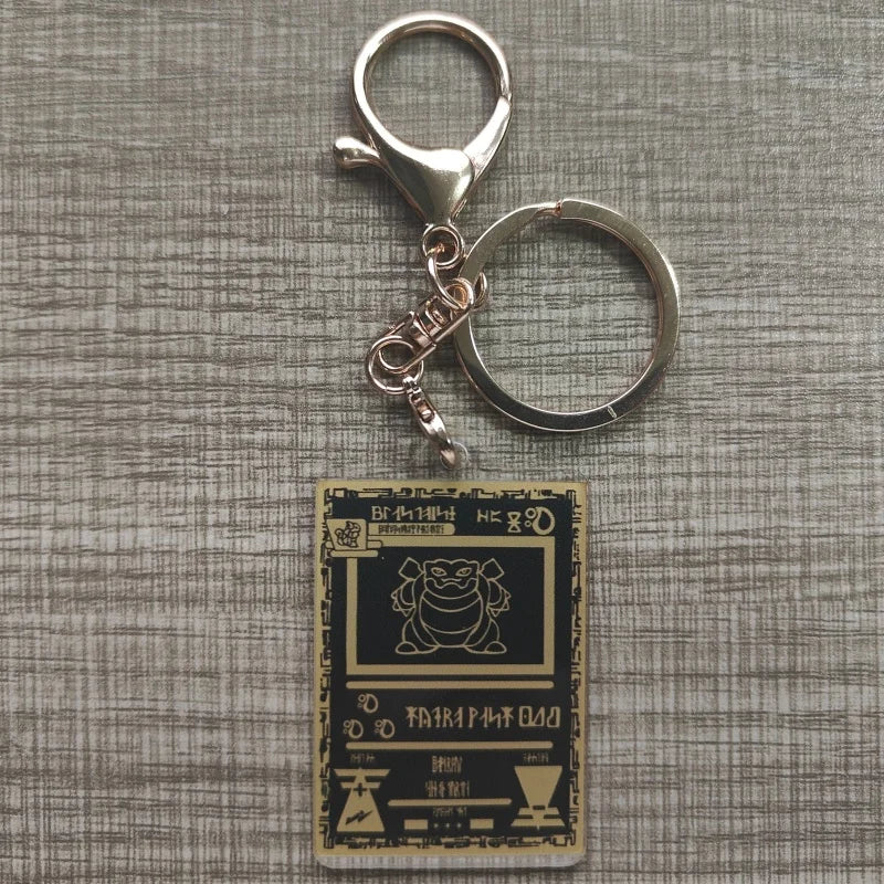 Pokemon Vintage Cards Keychain