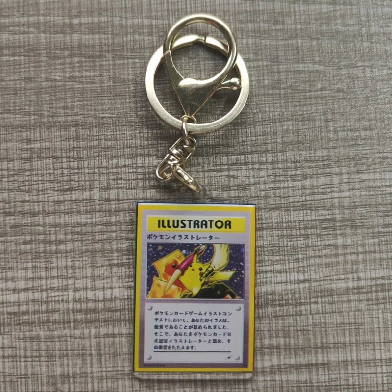 Pokemon Vintage Cards Keychain