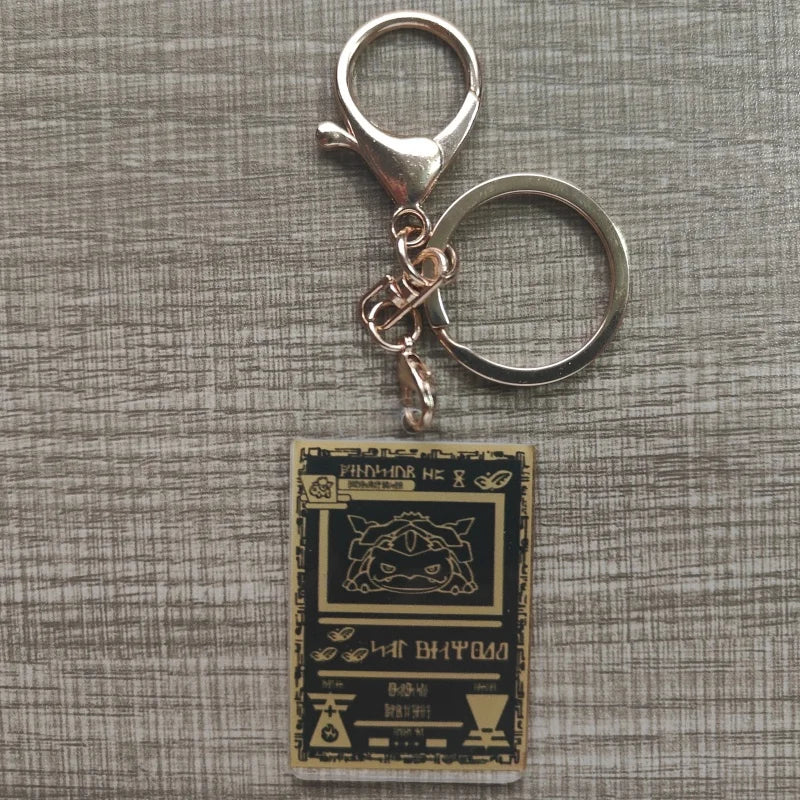 Pokemon Vintage Cards Keychain