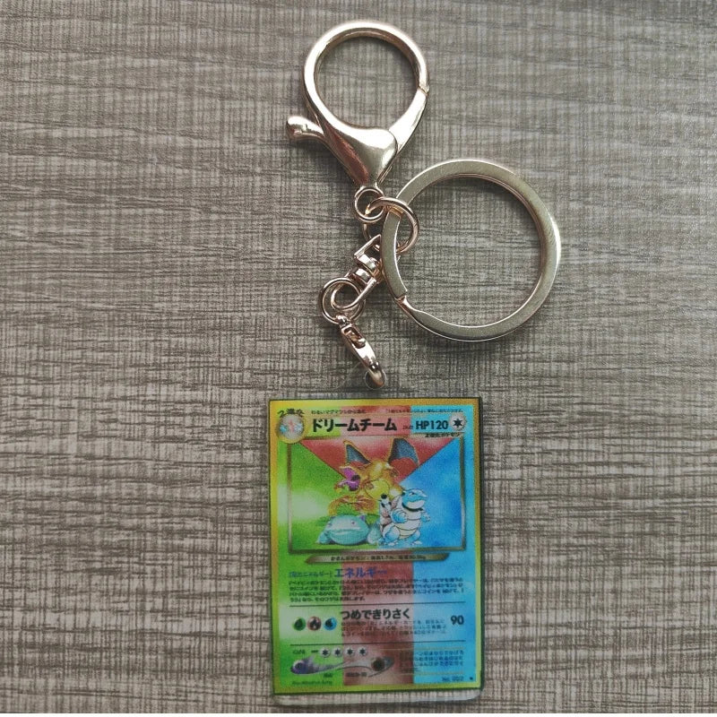 Pokemon Vintage Cards Keychain