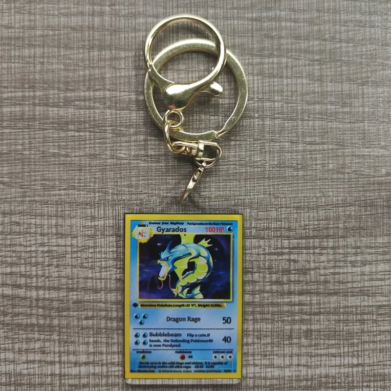 Pokemon Vintage Cards Keychain