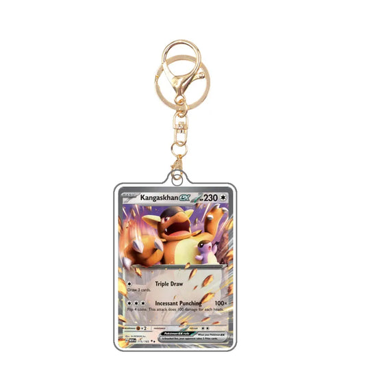 Pokémon EX Acrylic TCG Keychain