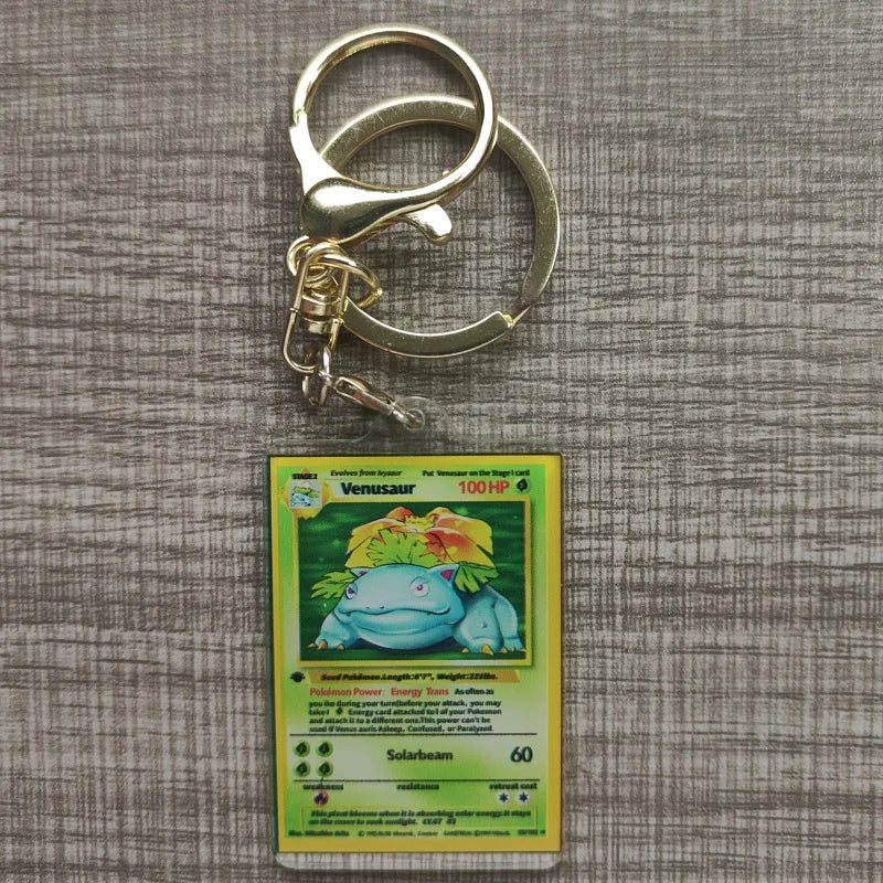 Pokemon Vintage Cards Keychain