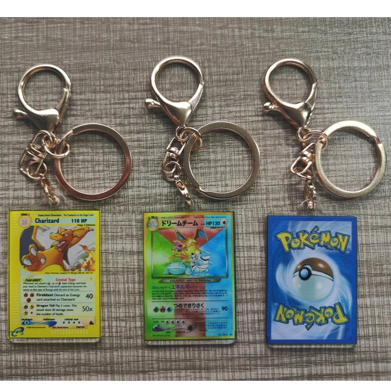 Pokemon Vintage Cards Keychain