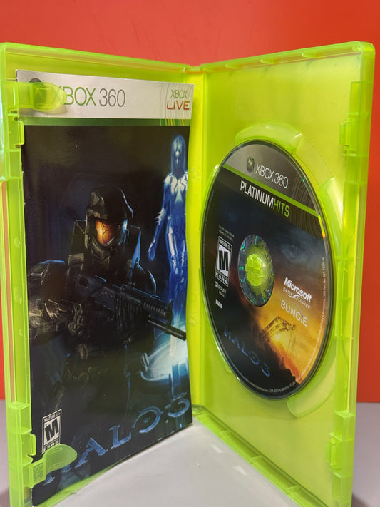 Halo 3 for Xbox 360 — case contents