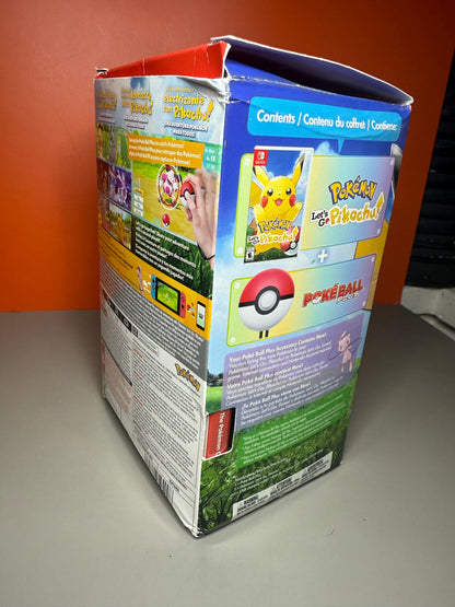 Pokemon Let's Go Pikachu Boxed Edition (Includes Pokewalker)