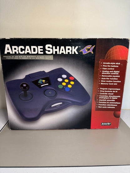 InterAct Arcade Shark N64 Controller Open Box