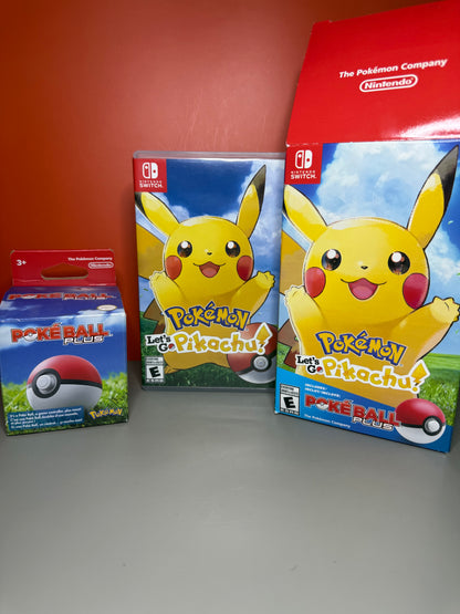 Pokemon Let's Go Pikachu Boxed Edition (Includes Pokewalker)