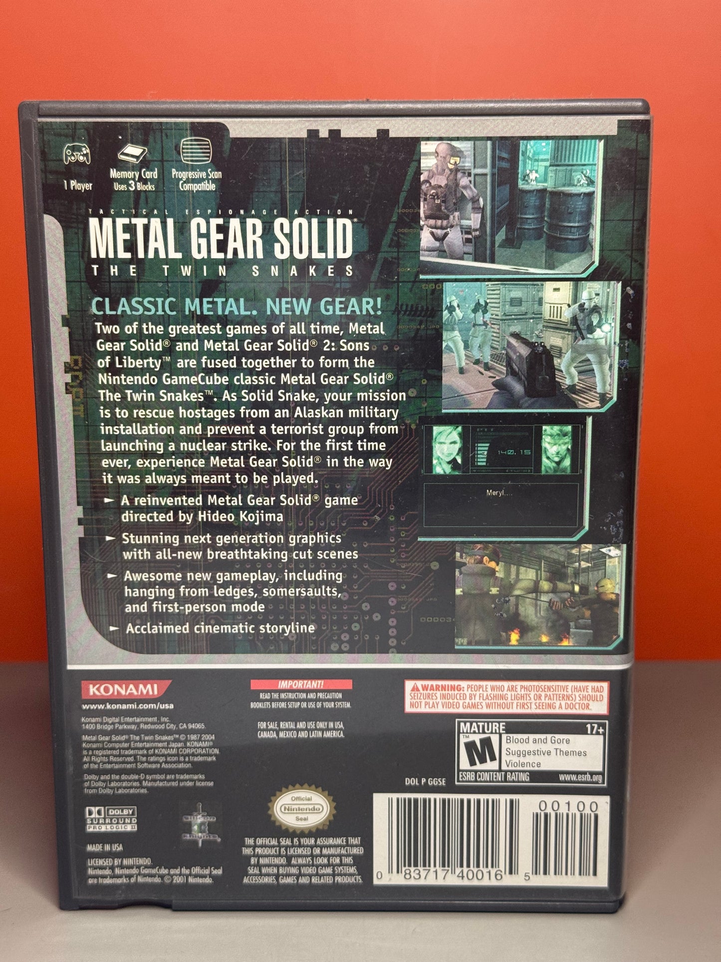 Metal Gear Solid: The Twin Snakes