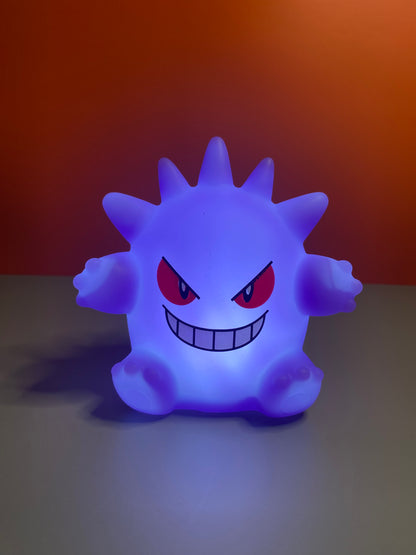 Cute Pokemon Chibi Gengar Night Light