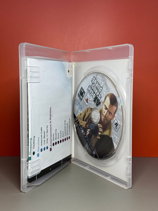 Grand Theft Auto IV 4 (With Map)