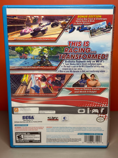 Sonic & All-Stars Racing Transformed