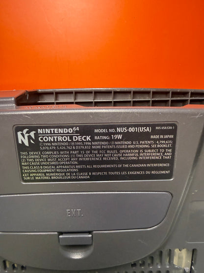 Nintendo 64 Console — Charcoal Grey