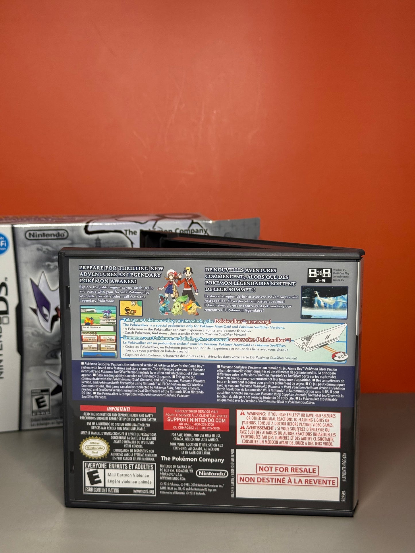 Pokémon SoulSilver Boxed Edition With Pokewalker