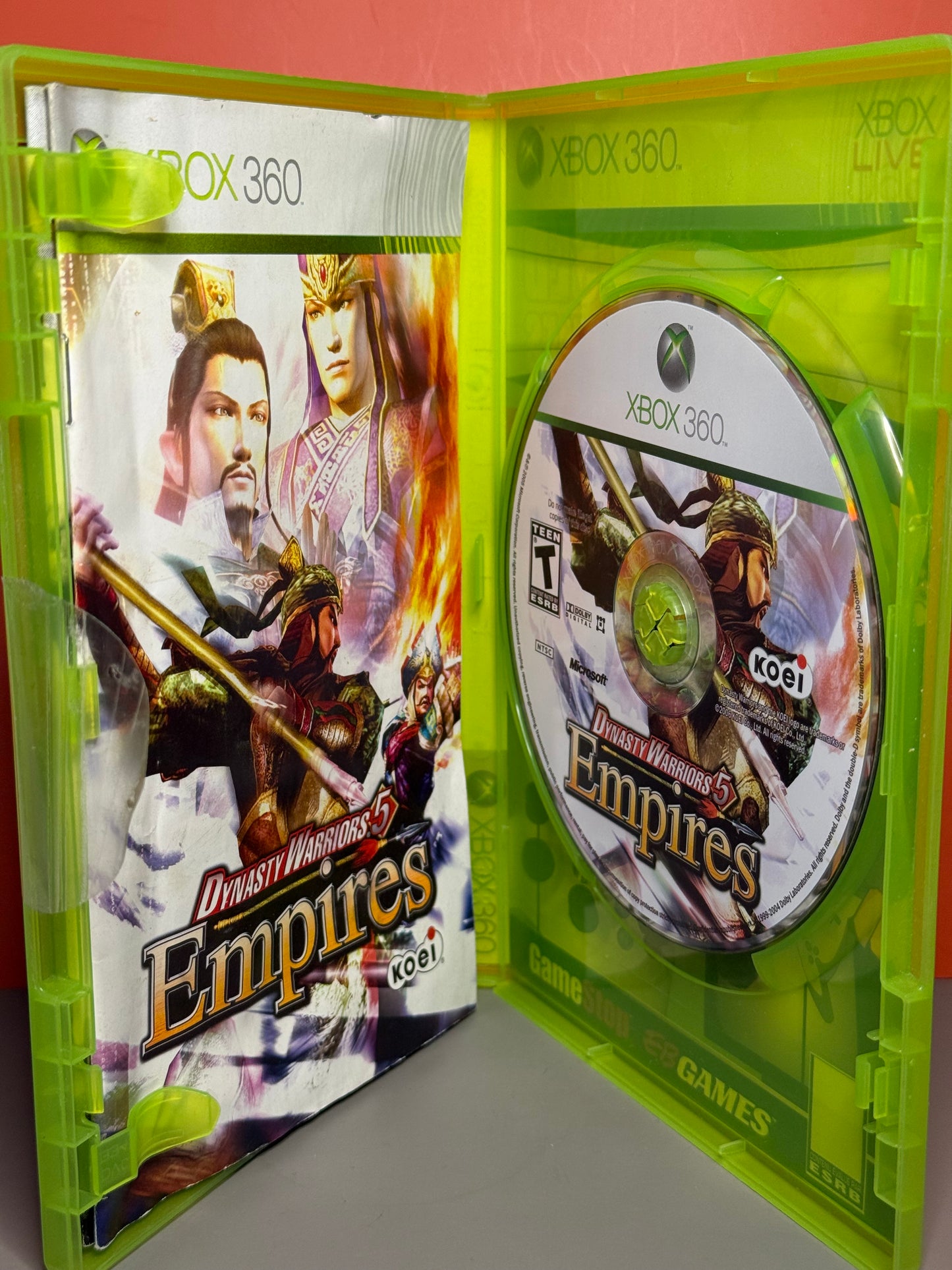 Dynasty Warriors 5 Empires (Disc & Manual Only)