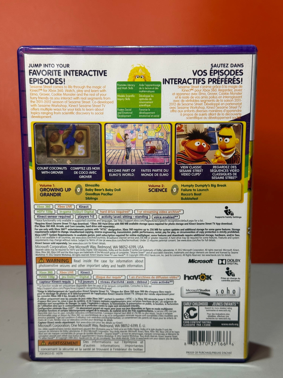 Kinect Sesame Street TV