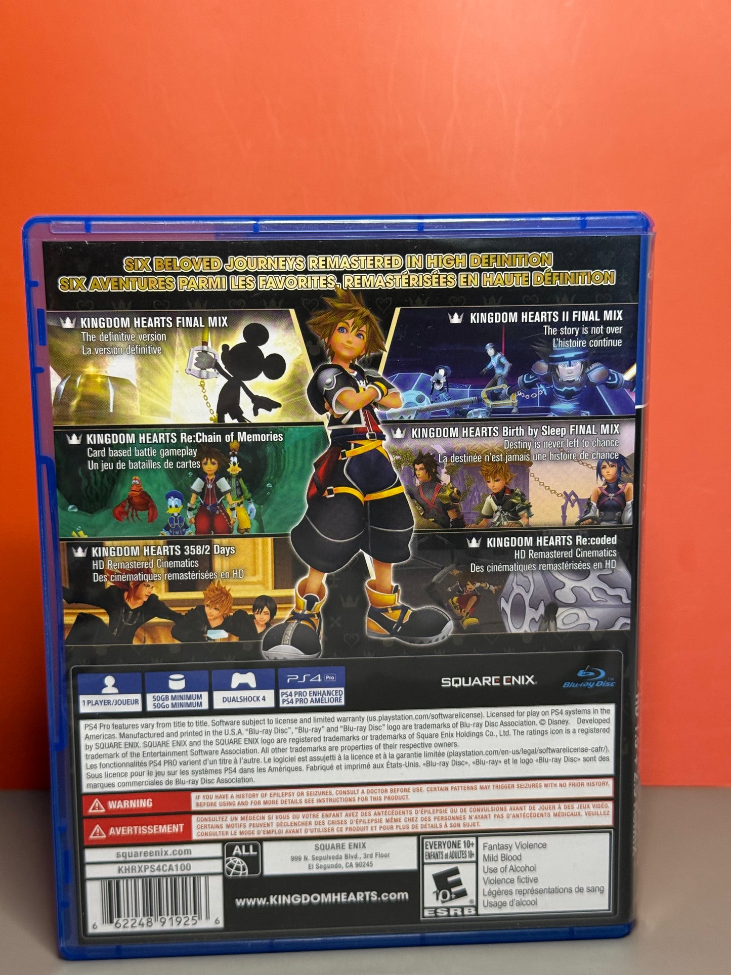 Kingdom Hearts HD 1.5 + 2.5 Remix