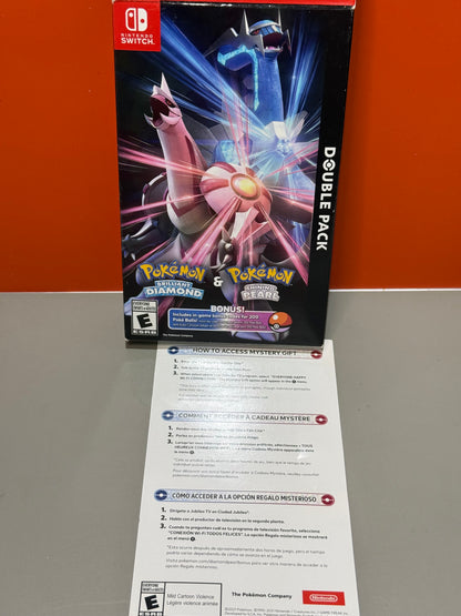 Pokemon Brilliant Diamond and Pokemon Shining Pearl Double Pack