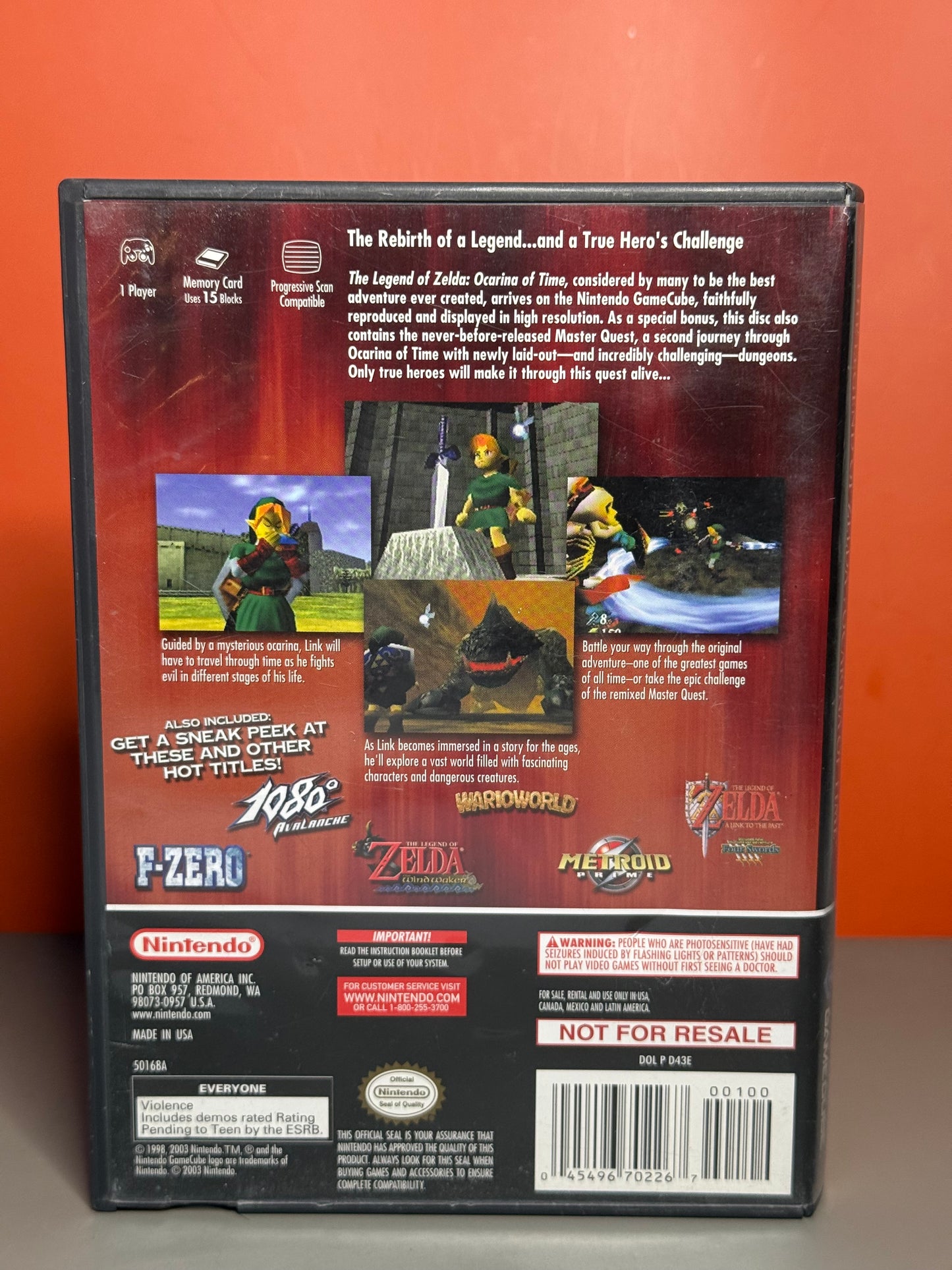 The Legend of Zelda: Ocarina of Time + Master Quest