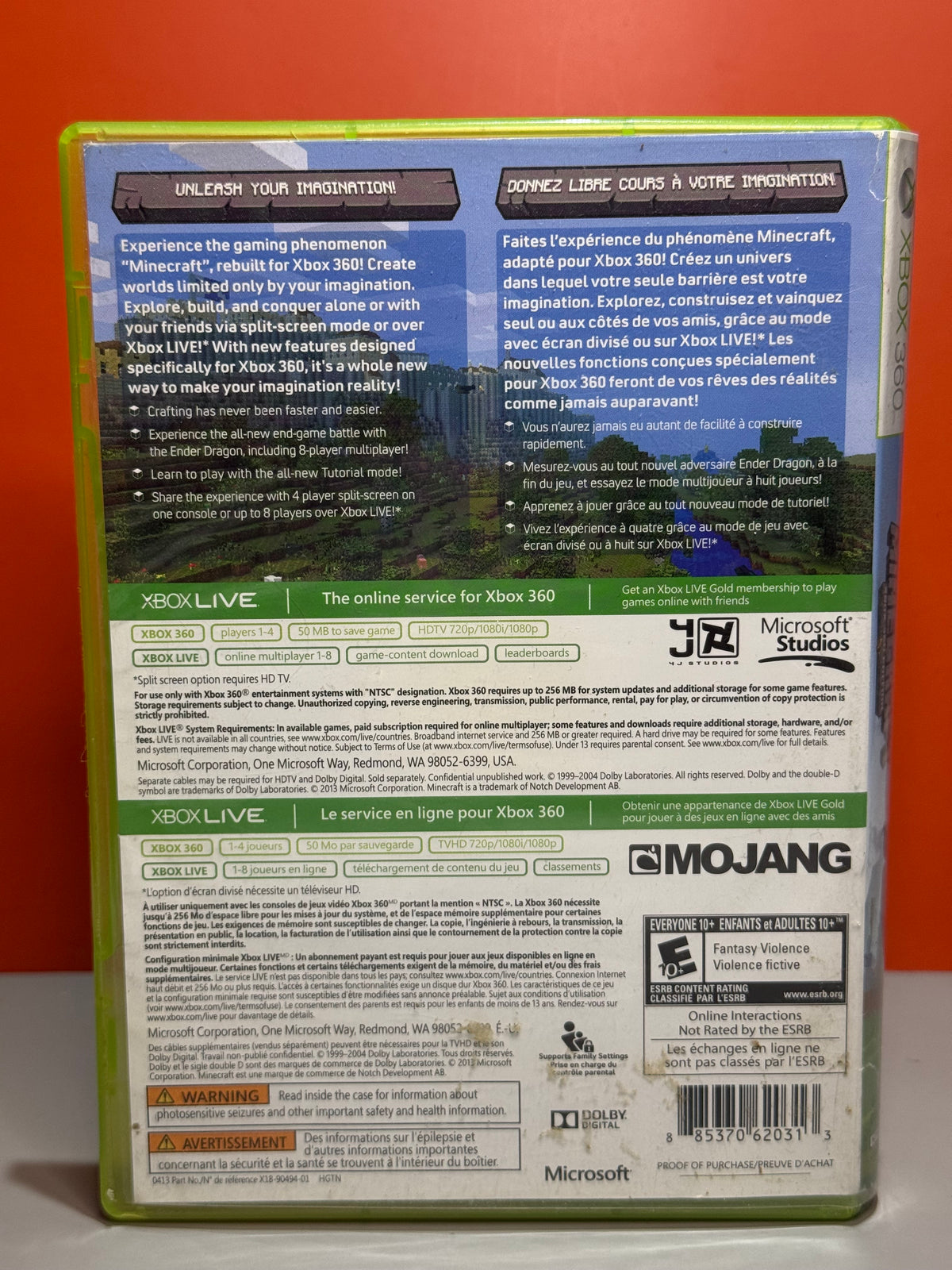 Minecraft Xbox 360 Edition