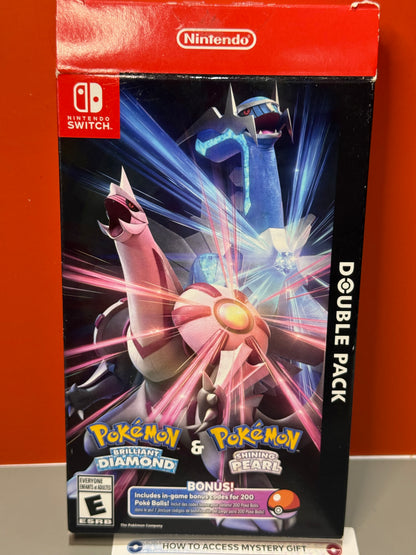 Pokemon Brilliant Diamond and Pokemon Shining Pearl Double Pack