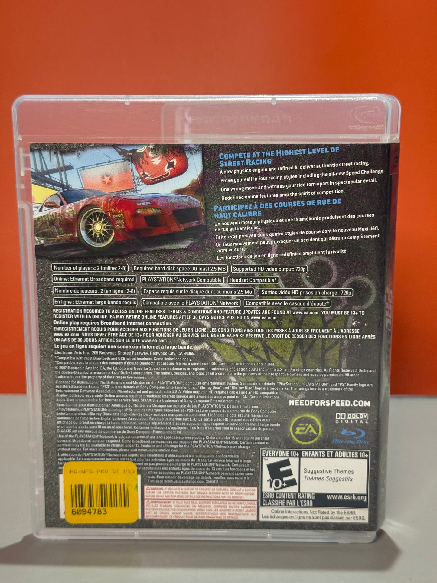 Need For Speed Pro Street PS3
