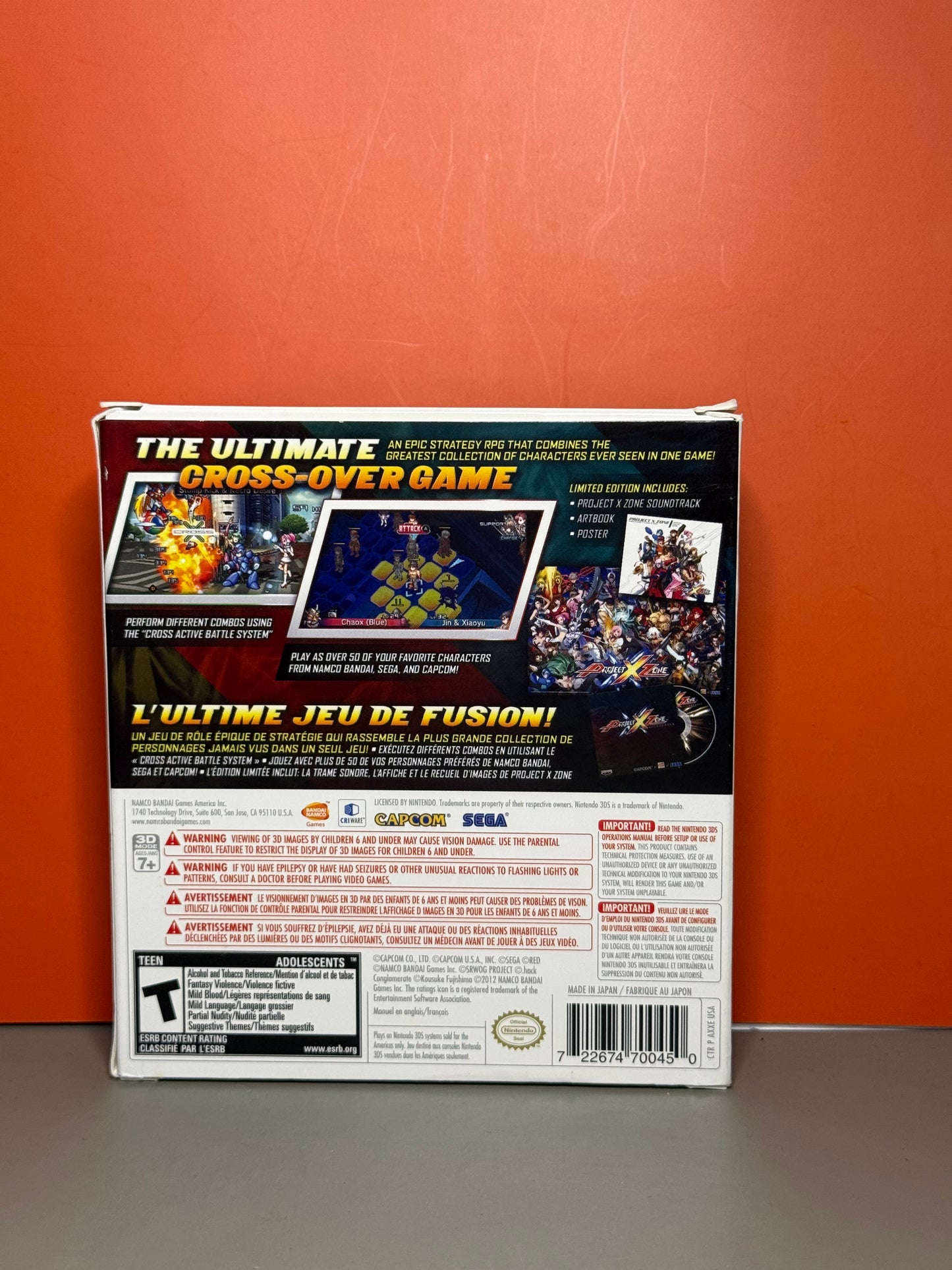 Project X Zone Limited Edition