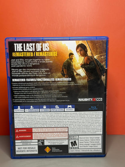The Last of Us Remastered