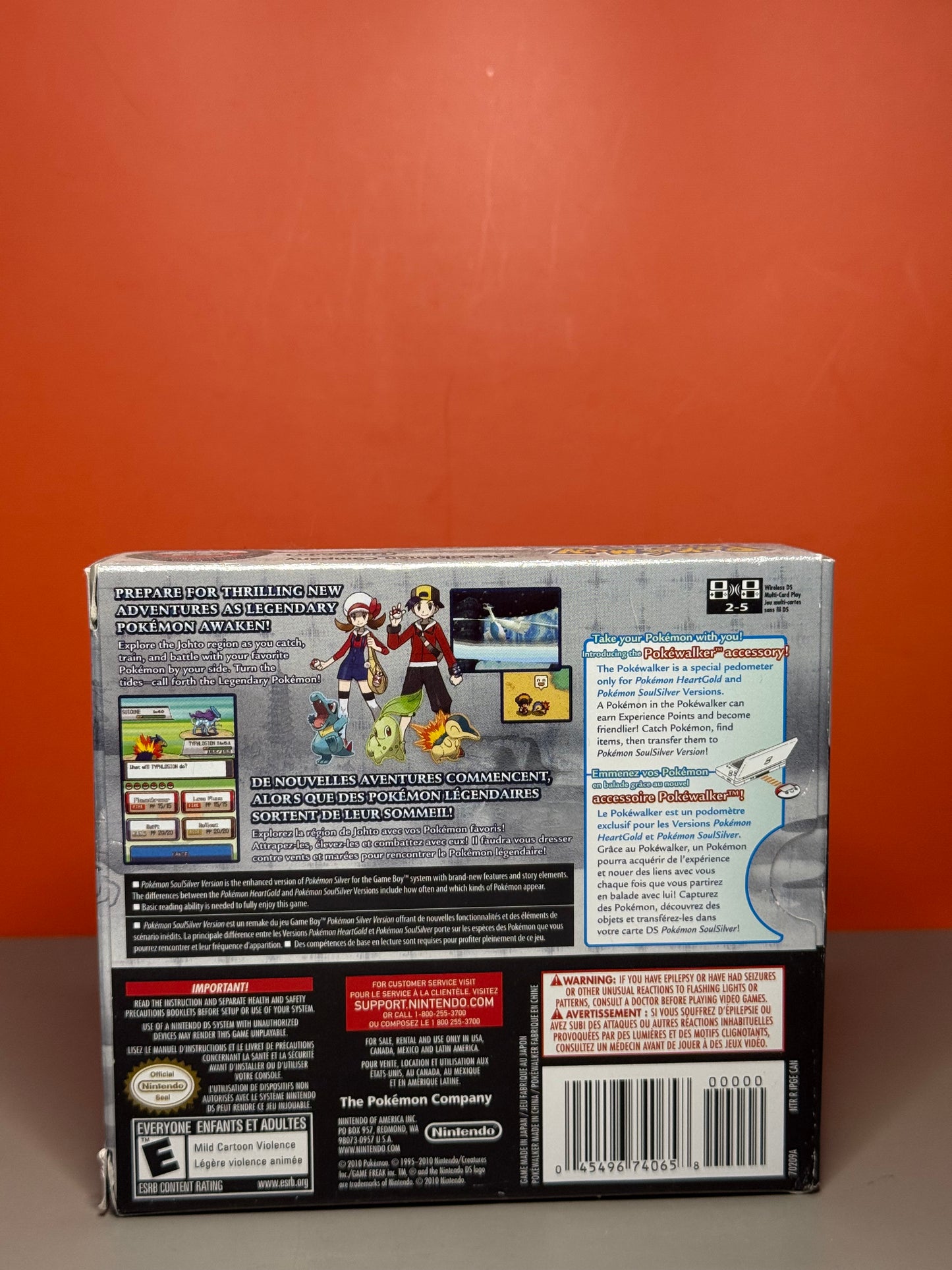 Pokémon SoulSilver Boxed Edition With Pokewalker