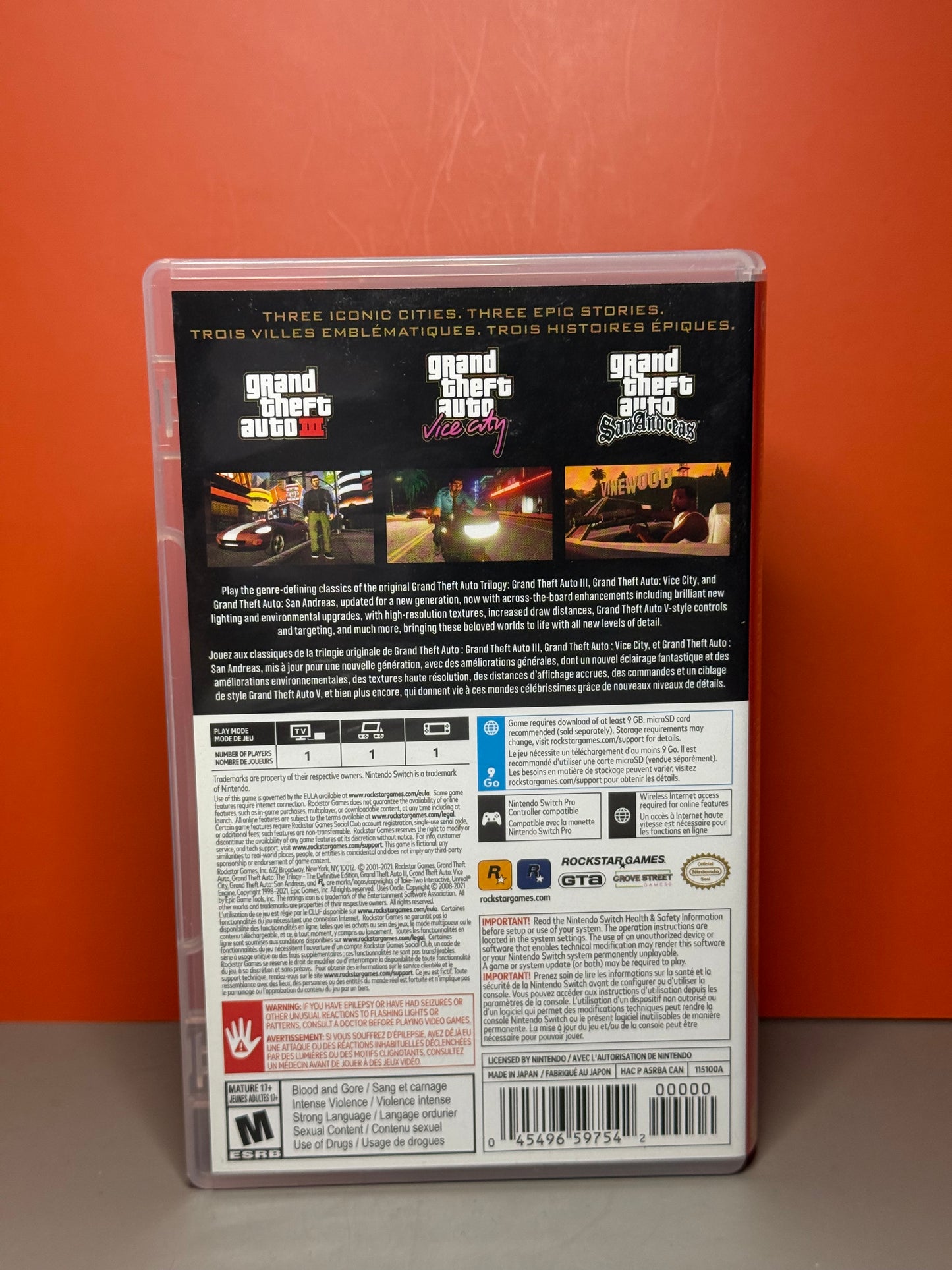 Grand Theft Auto: The Trilogy The Definitive Edition