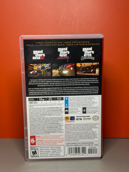 Grand Theft Auto: The Trilogy The Definitive Edition