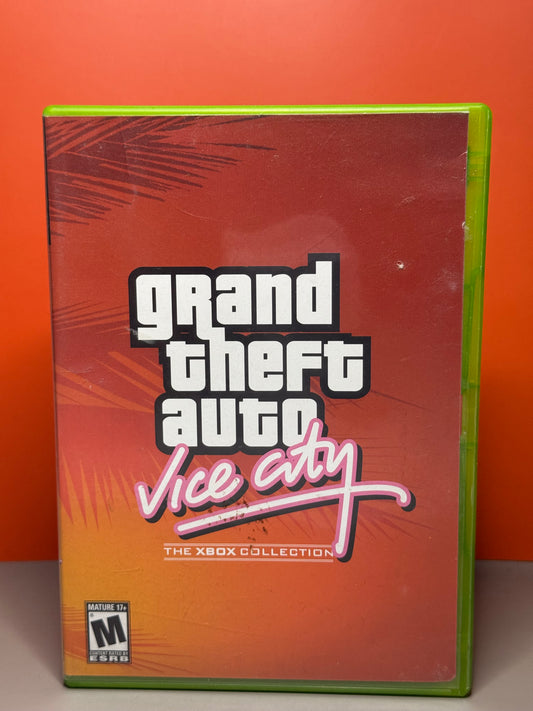 Grand Theft Auto Vice City Xbox Collection