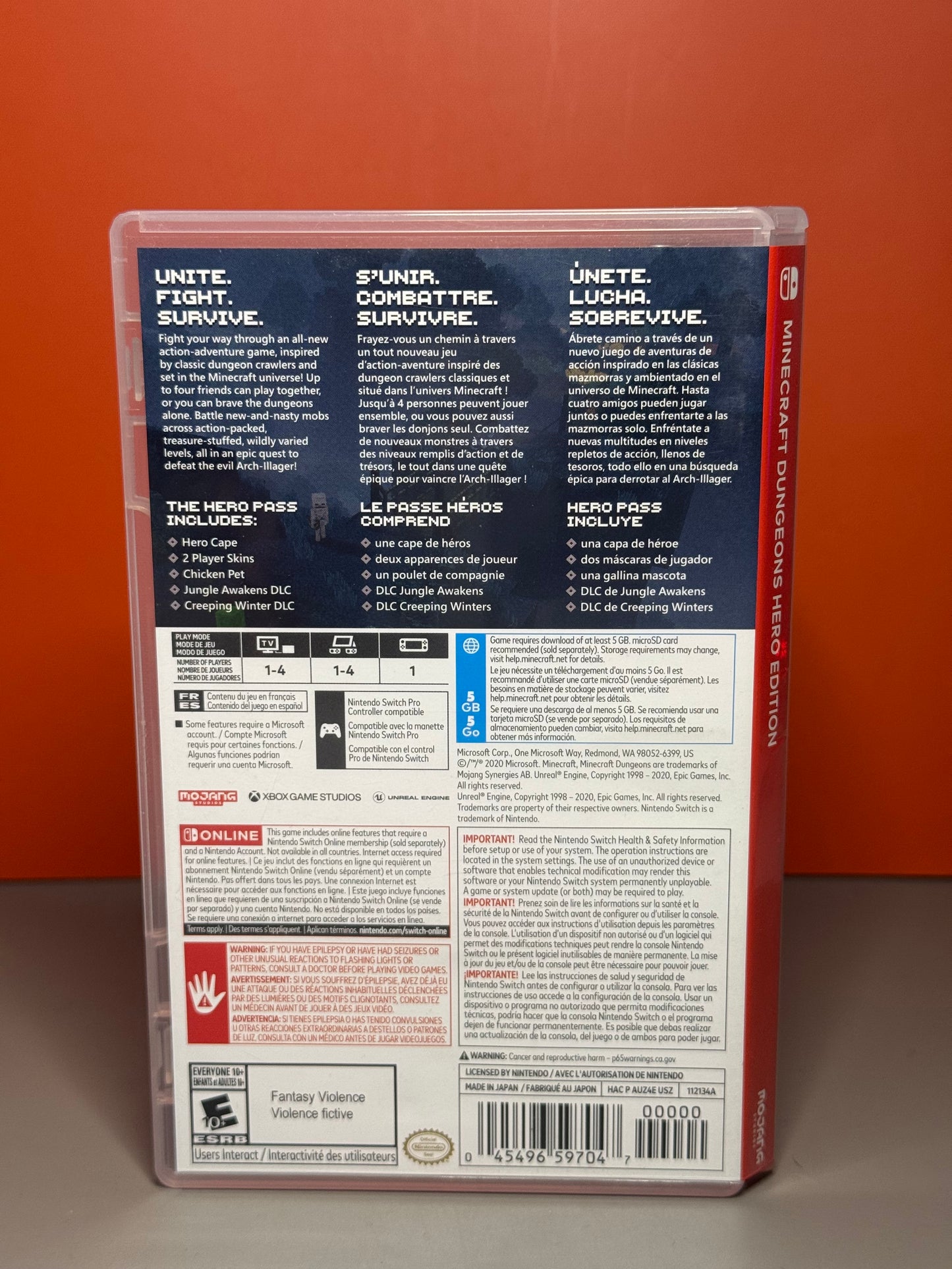 Minecraft Dungeons Hero Edition